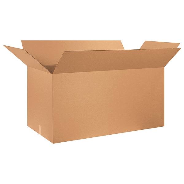 48 in x 24 in x 24 in Shipping Box, Kraft, Corrugate, Single Wall, 32 ECT