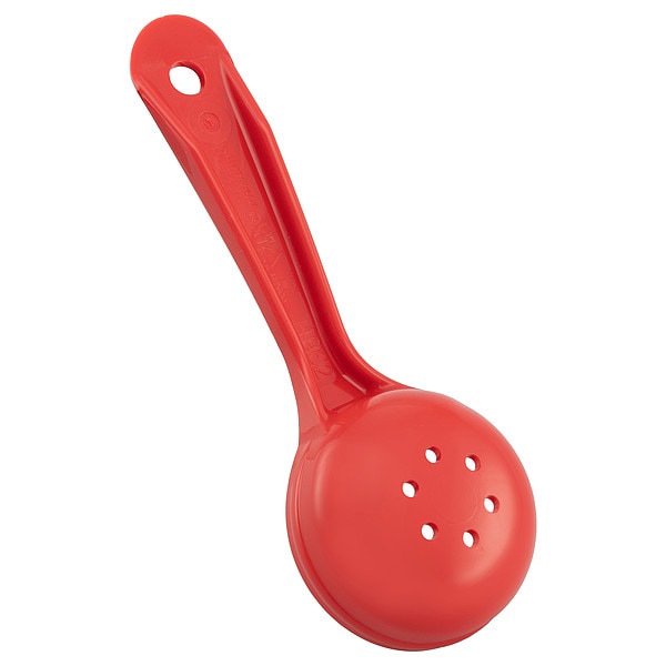 Perforated Short Handle, 2 oz., Red, PK12