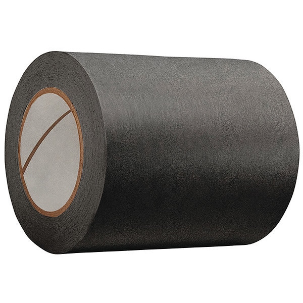 Masking Tape, 1 in W x 60 yd L, 4.9 mil Thick, Black, Rubber Adhesive, 36 PK