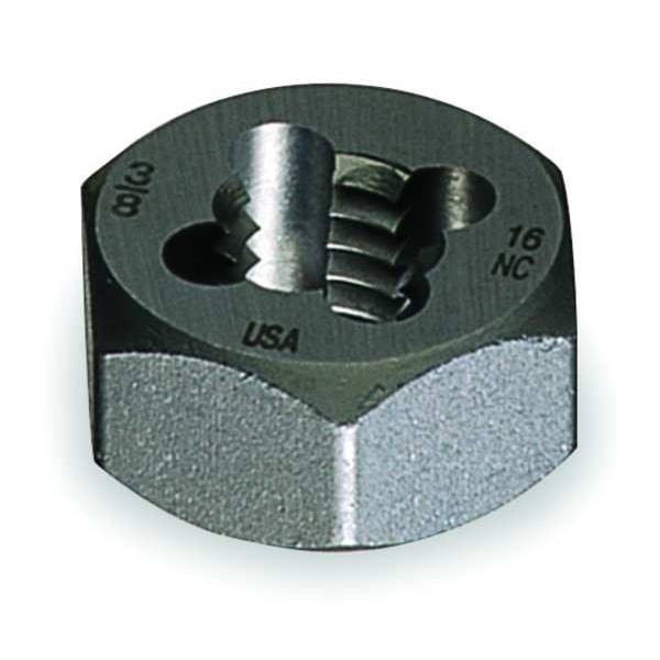 Carbon Hexagon Rethreading Die 0650 Cle-Line 1-1/8-12UNF