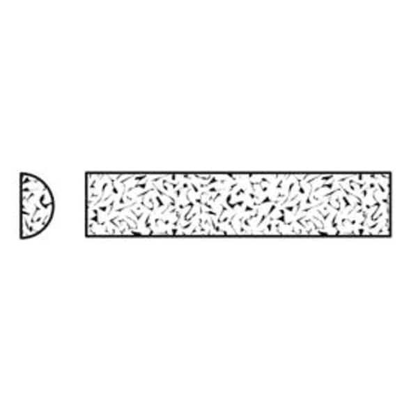 Sharping File, Half Rd, A/O, Org/Brn