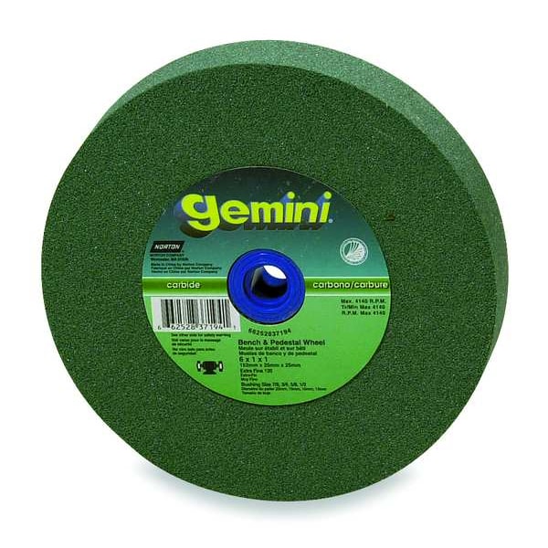 StrghtGrindWhl, 1"CN, 120 Grit, 6"Dia