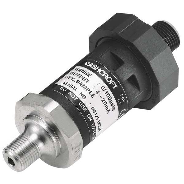 Pressure Transducer, 30 In Hg Vac to30psi