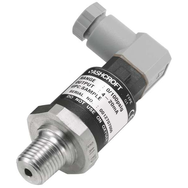 Transducer, 0 to 30 psi, Output 1 to 5VDC