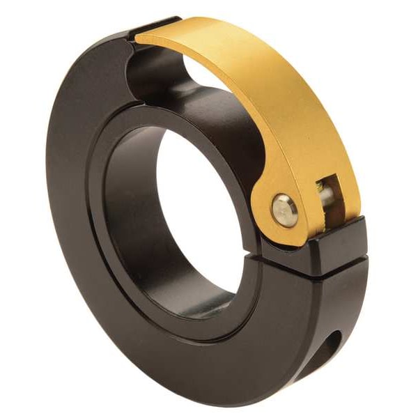 Shaft Collar, Quick Clamp, 1Pc, 5/8 In, Alum