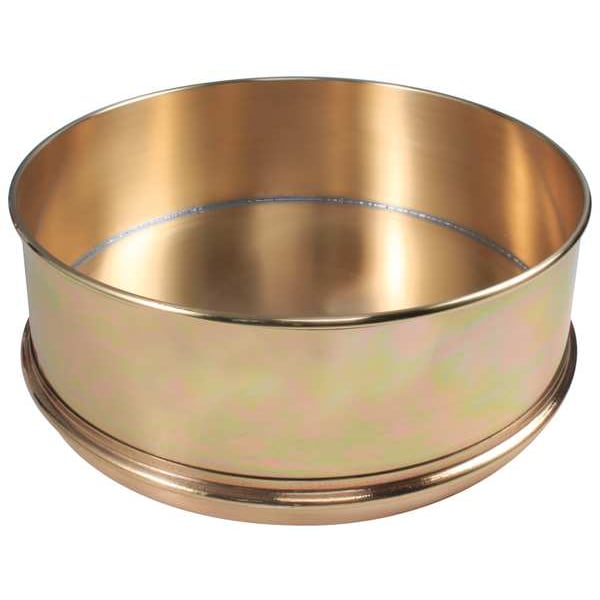 Separator Pan, Brass, 12 In Dia, 4 In Deep