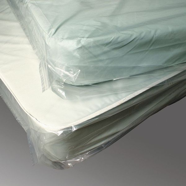 Mattress Bags, 81" x 43", 1.10 mil, Clear, None, 200 PK