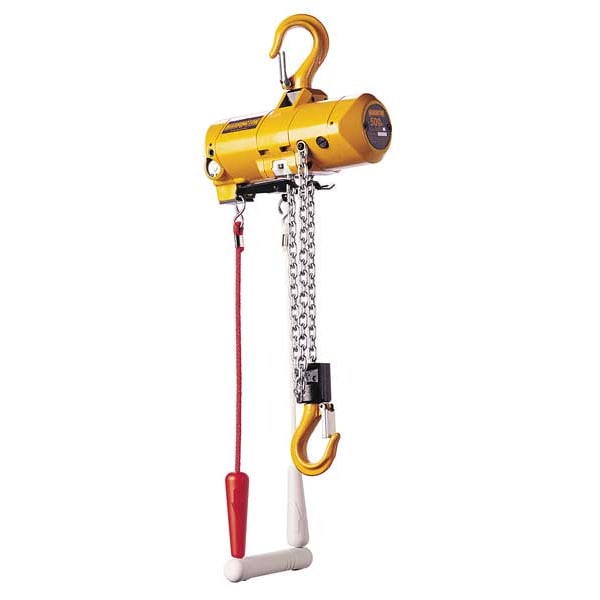 Air Chain Hoist, 500 lb. Cap., 15 ft. Lift