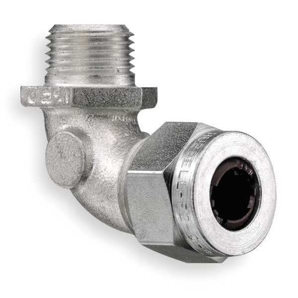 Liquid Tight Connector, 1/2in, 90 deg, Blue