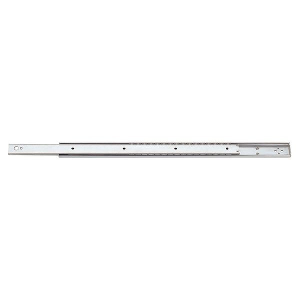 Drawer Slide, Side Mount, 3/4 Ext., Conv., 1/2"W, PR
