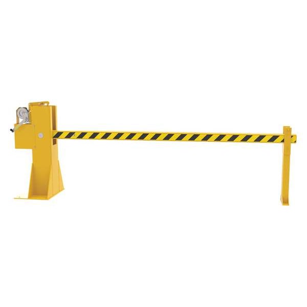 Dock Barricade, Hand Crank, 133-1/4 In