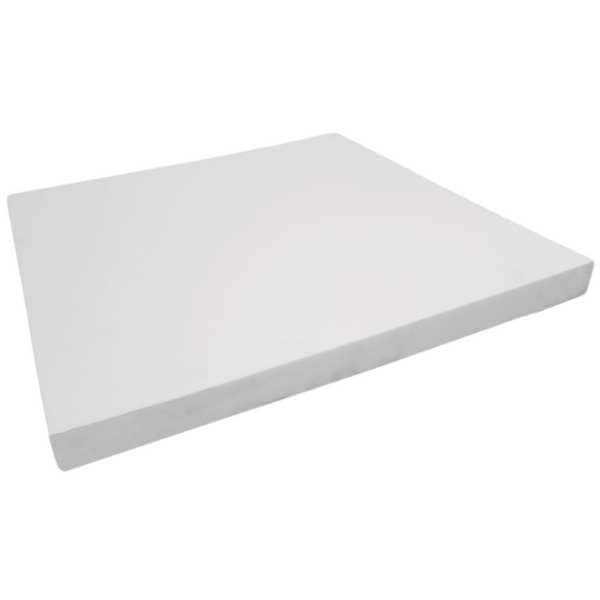 Foam Sheet, Crosslink, 48 in W, 48 in L, 3/4 in Thick, White