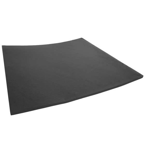 Foam Sheet, Crosslink, 48 in W, 48 in L, 1 11/16 in Thick, Charcoal