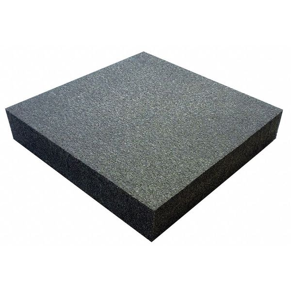 Foam Sheet, Water-Resistant Closed Cell, 24 in W, 54 in L, 2 in Thick, Blue