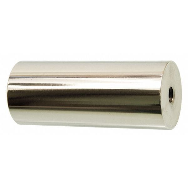 Round Standoffs, 5/16"-18 Thrd Sz, 4 in Bd L, 18-8 Stainless Steel Plain, 1 1/4 in OD, 2 PK