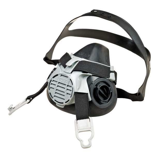 Half Mask Respirator Kit:  2 Combination Cartridge/Filters Included, Magenta/White, Bayonet, Size L