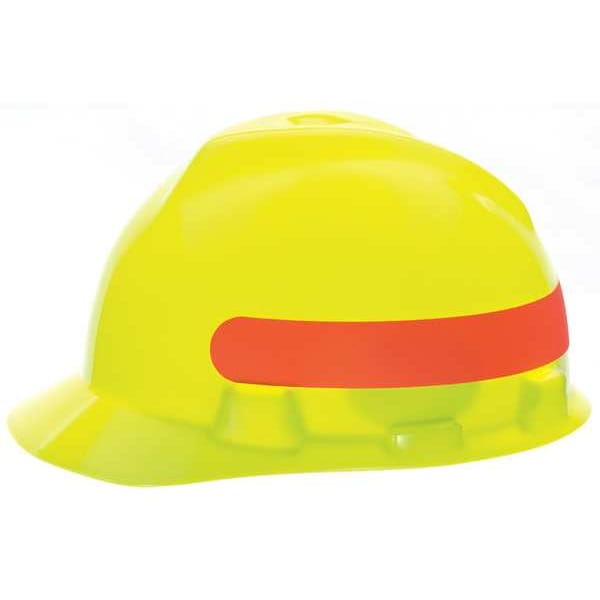 Hard Hat, V-Gard, Polyethylene, 4 Point Ratchet, Type 1, Class E, Green