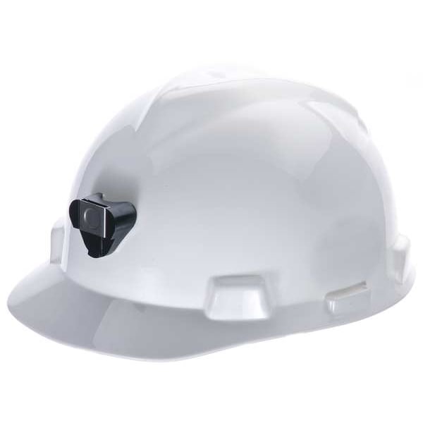 Hard Hat, V-Gard(R), Polyethylene, 4 Point Pinlock, Type 1, Class C, White