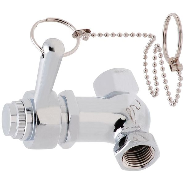 Fixed, Self Closing Valve, Chrome