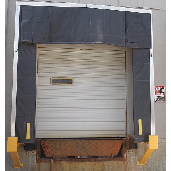 Dock Shelter, 30 In, For 10 Ft Doors