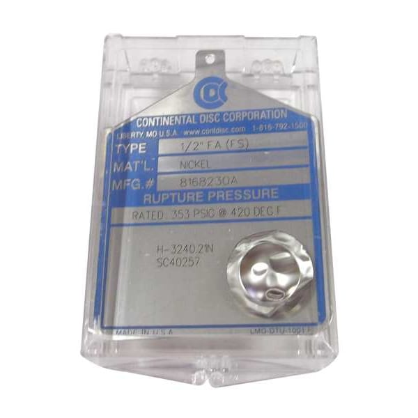 Rupture Disk, Nickel