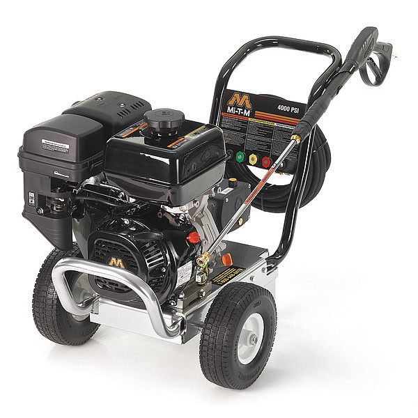 Heavy Duty 4000 psi 3.4 gpm Cold Water Gas Pressure Washer