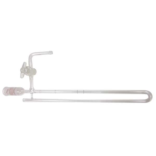 Monometer U-tube, Calibrated