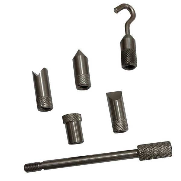 Steel Standard Adapter Set, M6 Thread, PK6