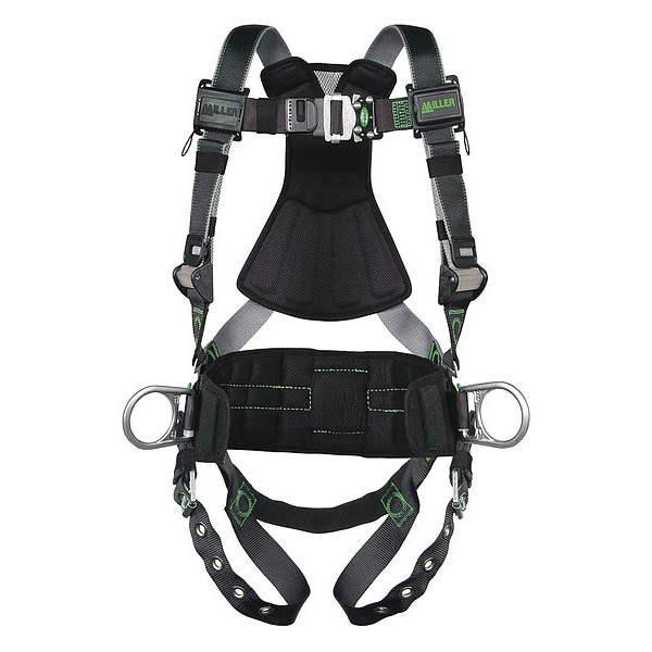 Revolution(R) Full Body Harness, L/XL, 400 lb., Quick-Connect Chest/ Tongue Leg Straps