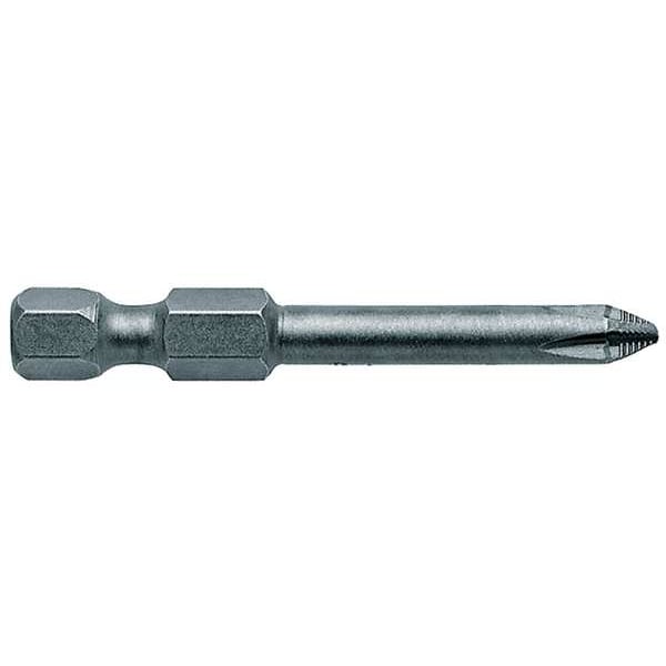 Power Bit, SAE, 1/4", Hex Power Drive, PK5
