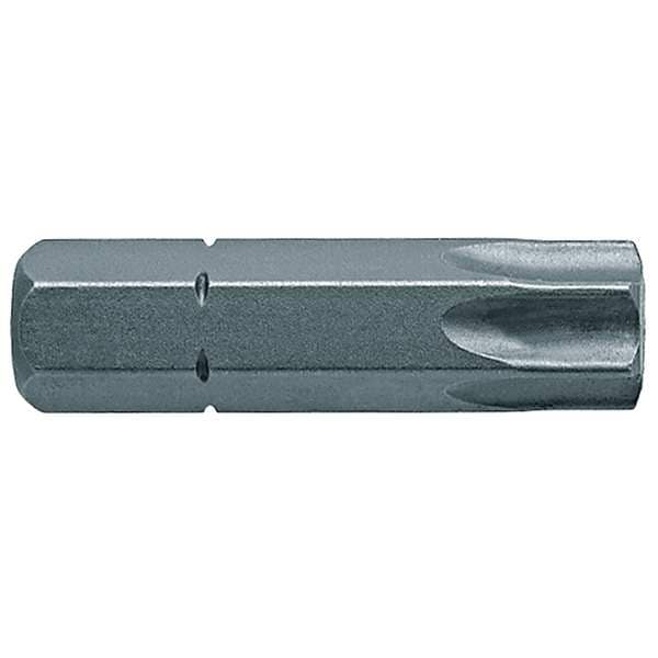 Torsion Bit, SAE, 5/16", Hex, T27, 1-1/4", PK5