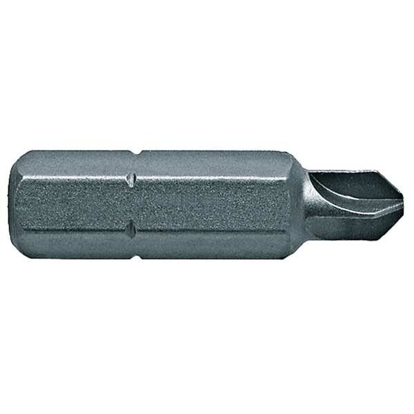 Torsion Bit, SAE, 1/4", Hex, 1/4", 1", PK5