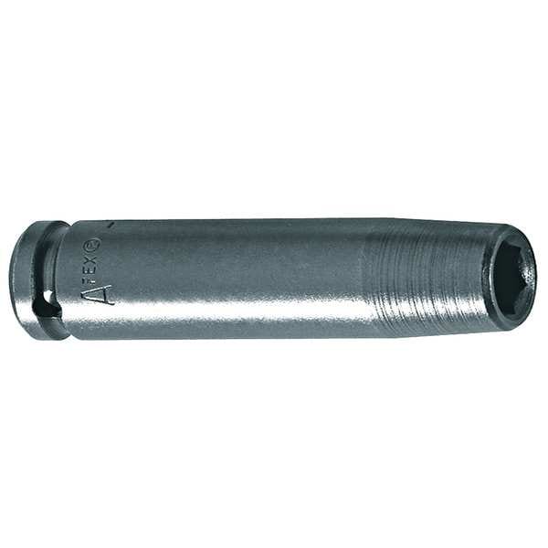 1/2 in Drive Impact Socket Deep Socket, Oiled, 1/2In Dr, 9/16In, 3-1/4In L