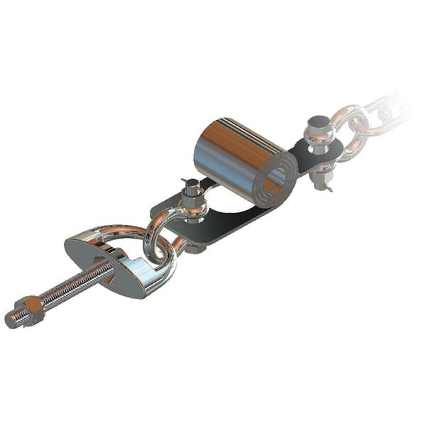 SkyGrip Horizontal Lifeline Kit, 30 ft Length, 310 lb Weight Capacity