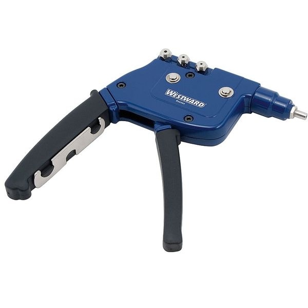 Pistol Grip Riveter, 3/16, 1/8, 5/32 In