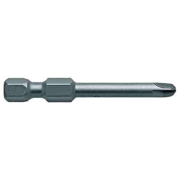Power Bit, SAE, 1/4", Hex Power Drive, PK5