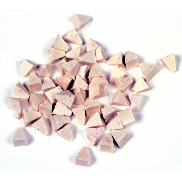 Plastic Media, Pyramid, Lt. Green, 1/4"