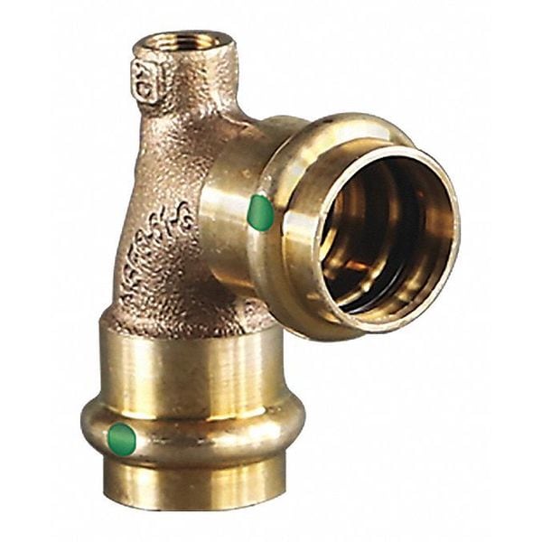 Viega ProPress vent elbow, 3/4" x 3/4" x 1/8"