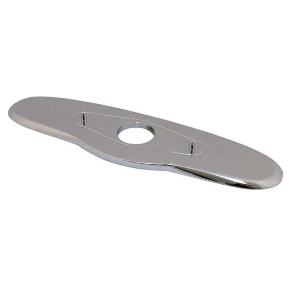 8"L Cover Plate, E40 Only, Brass