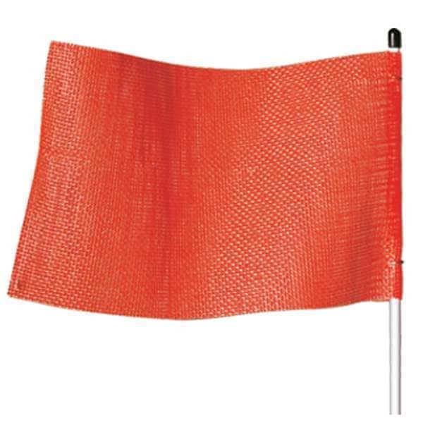 Warning Whip, Blue Whip, Orange Flag, Fiberglass Whip, Plastic Coated Nylon Mesh Flag