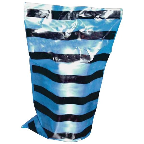 Reclosable Bag, 4 mil, Blue, Heat Seal, 250 PK