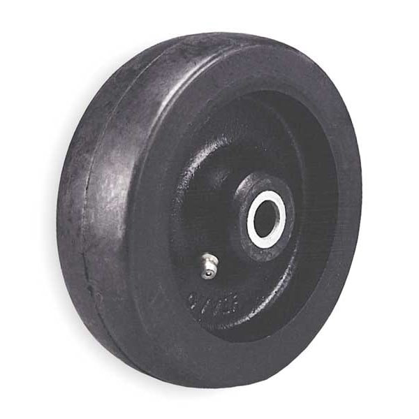 Caster Wheel, Rubber, 10 in., 1350 lb.