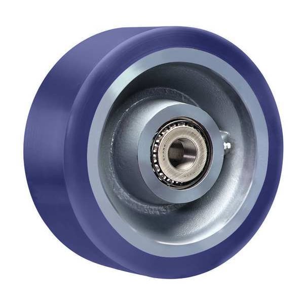 Caster Wheel, Polyurthane, 10 in., 5000 lb.