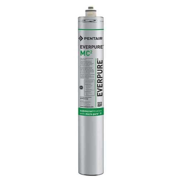 Quick Connect Filter, 1.7 gpm, 0.5 Micron, 3" O.D., 21 in H