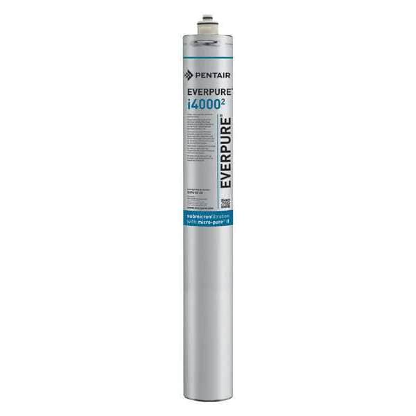 Quick Connect Filter, 1.7 gpm, 0.5 Micron, 3" O.D., 25 1/4 in H