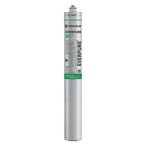 Quick Connect Filter, 1.7 gpm, 0.5 Micron, 3" O.D., 21 in H