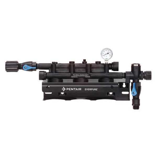 Filter Head Assembly, Triple, 3/4 In