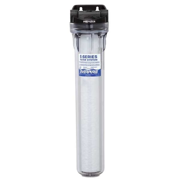Water Filter System, 8 gpm, 10 Micron, 22 1/2 in H