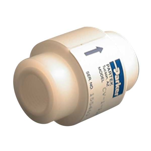 1/4" FNPT PTFE Check Valve
