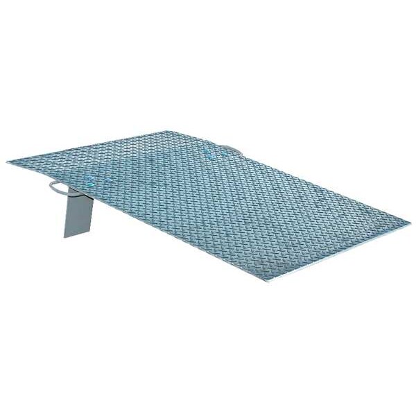 Dockplate, Aluminum, 700 lb, 24 x 36 In